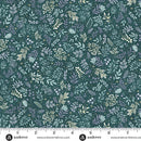 Andover Charmed Flora Teal Fabric