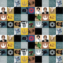 Camelot Star Wars Crowd Block Fabric