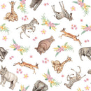 Studio E Fabrics All Big Things Start Small Tossed Herivores Fabric