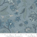 Moda Sacre Bleu Parterre Florals French Blue Fabric