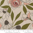 Moda Botany Floral Mochi Linen Paper Fabric