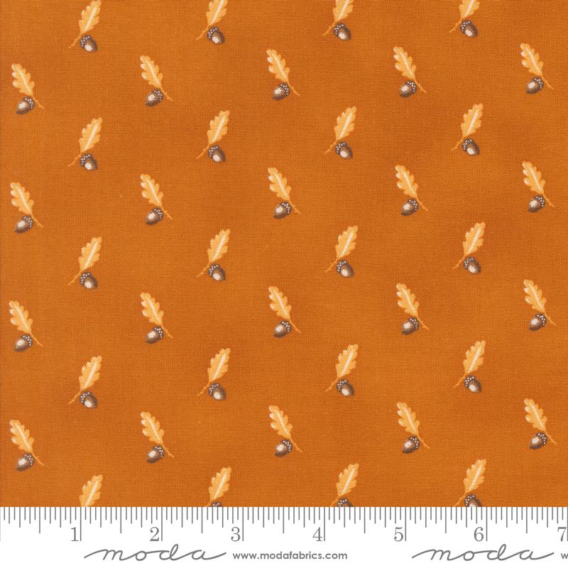 Moda Pumpkin Spice Gatherings Acorn And Oak Pumpkin Fabric