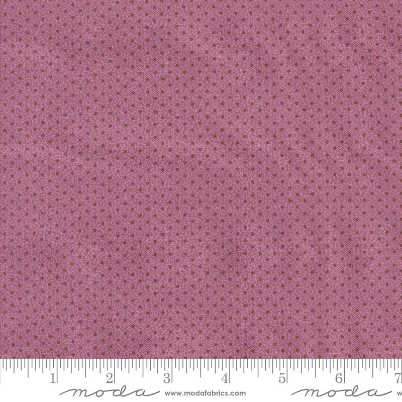 Moda Pumpkin Spice Gatherings Dot Dots Mulberry Fabric