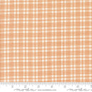 Moda Pumpkin Spice Gatherings Plaid Cream Pumpkin Fabric