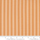 Moda Pumpkin Spice Gatherings Linen Stripe Pumpkin Fabric