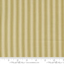 Moda Pumpkin Spice Gatherings Linen Stripe Basil Fabric