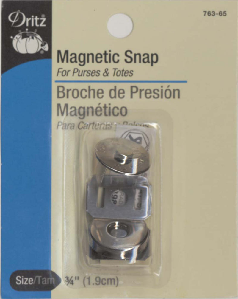 Dritz Magnetic Snap Nickel 3/4 Inch