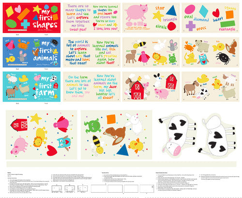 Studio E My First Shapes Book Panel