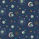 Springs Creative Disney Nightmare Before Christmas Celestial Jack Fabric