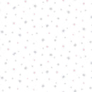 Studio E More Spaced Out Gray Tossed Stars Fabric
