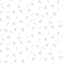 Studio E More Spaced Out Gray Scissors Fabric