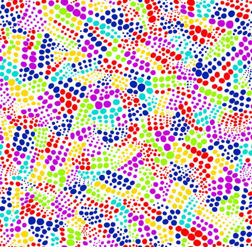 Studio E Fabrics Dot To Dot Multi Wide Back Fabric