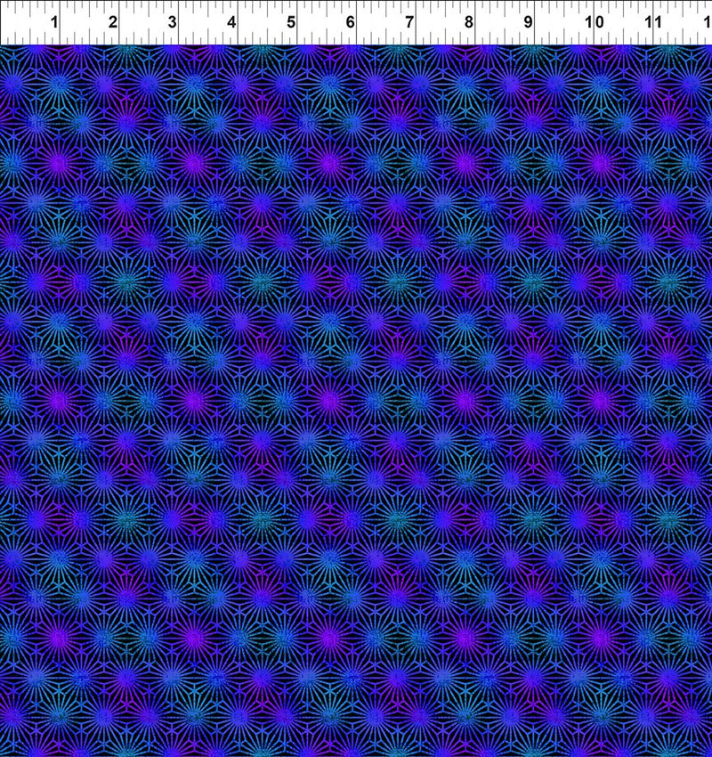 In the Beginning Fabrics Vivid Dots Purple Fabric