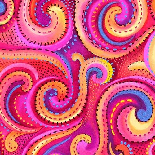 Studio E Fabrics Whirlwind Tutti Frutti Wide Back Fabric