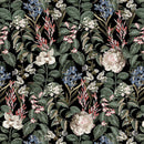 Studio E Art Of Midnight Medium Vine Midnight Fabric