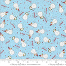 Moda Emmitt And Ivy Snow Kids Sky Fabric
