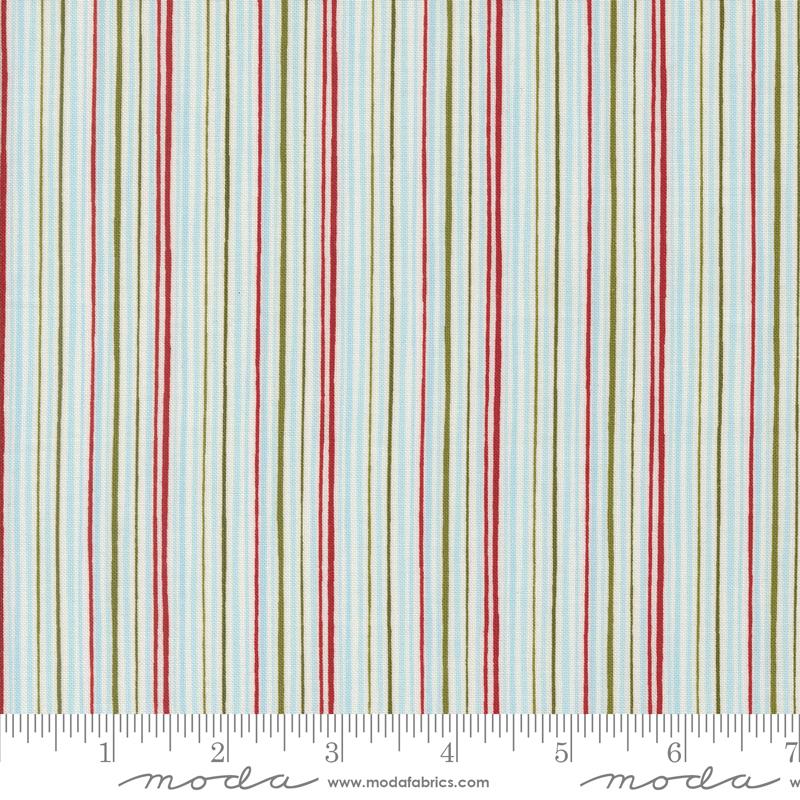 Moda Emmitt And Ivy Tiny Stripes Multi Fabric