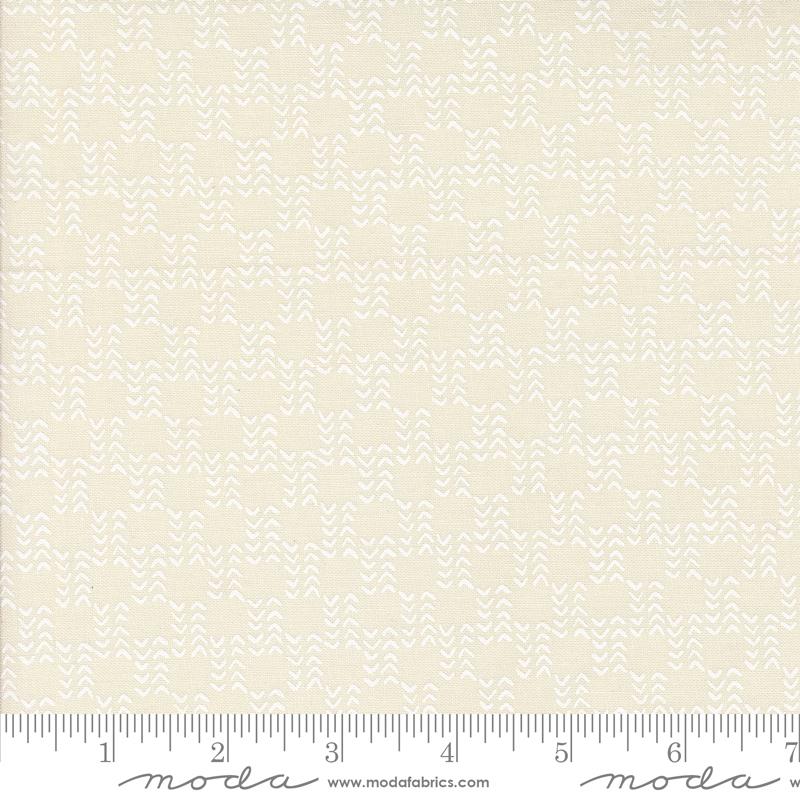 Moda Emmitt And Ivy Sweater Texture Vanilla White Fabric