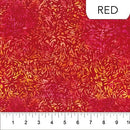 Northcott Banyan BFF's Red Batik Fabric