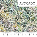 Northcott Banyan BFF's Avocado Batik Fabric
