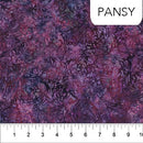 Northcott Banyan BFF's Pansy Batik Fabric