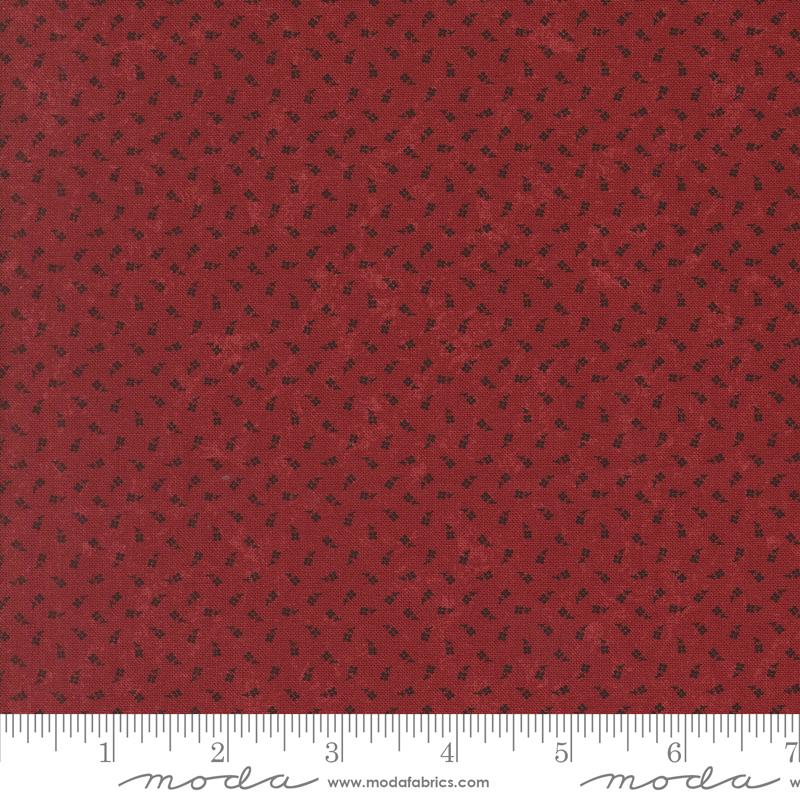 Moda A Vintage Christmas Berry Blender Red Fabric