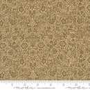 Moda A Vintage Christmas Amaryllis Damask Green Fabric