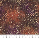 Northcott Pop Dots Burgundy Batik Fabric