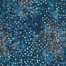 Northcott Pop Dots Indigo Batik Fabric