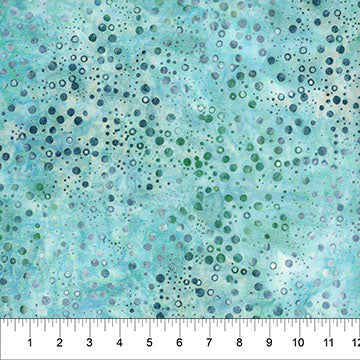 Northcott Pop Dots Overcast Batik Fabric