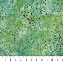 Northcott Pop Dots Pale Blue Green Batik Fabric