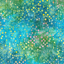 Northcott Pop Dots Pond Batik Fabric