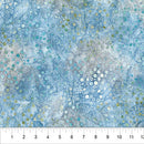 Northcott Pop Dots Slate Gray Batik Fabric