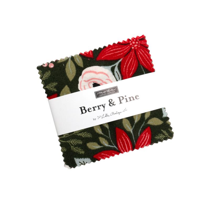 Moda Berry And Pine Mini Charms