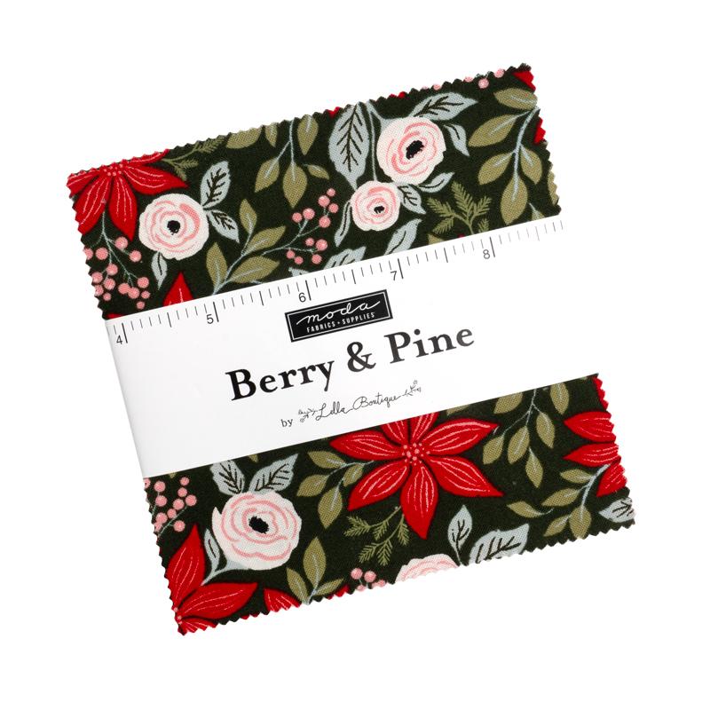 Moda Berry And Pine Charm Pack