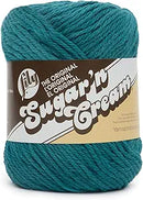 Lily Sugar N Cream Teal Yarn