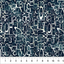 Northcott 4th And Main Favorites Boxes Midnight Batik Fabric