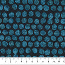 Northcott Ink And Petal Dots Midnight Batik Fabric