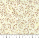 Northcott Ink And Petal Dandelion Ivory Batik Fabric