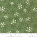 Moda Winter Friends Falling Snow Pine Fabric