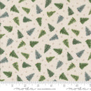 Moda Winter Friends Tossed Trees Snowy White Fabric