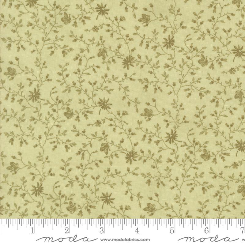Moda 3 Sisters Meadow Greens Papillion Bramble Celery Fabric