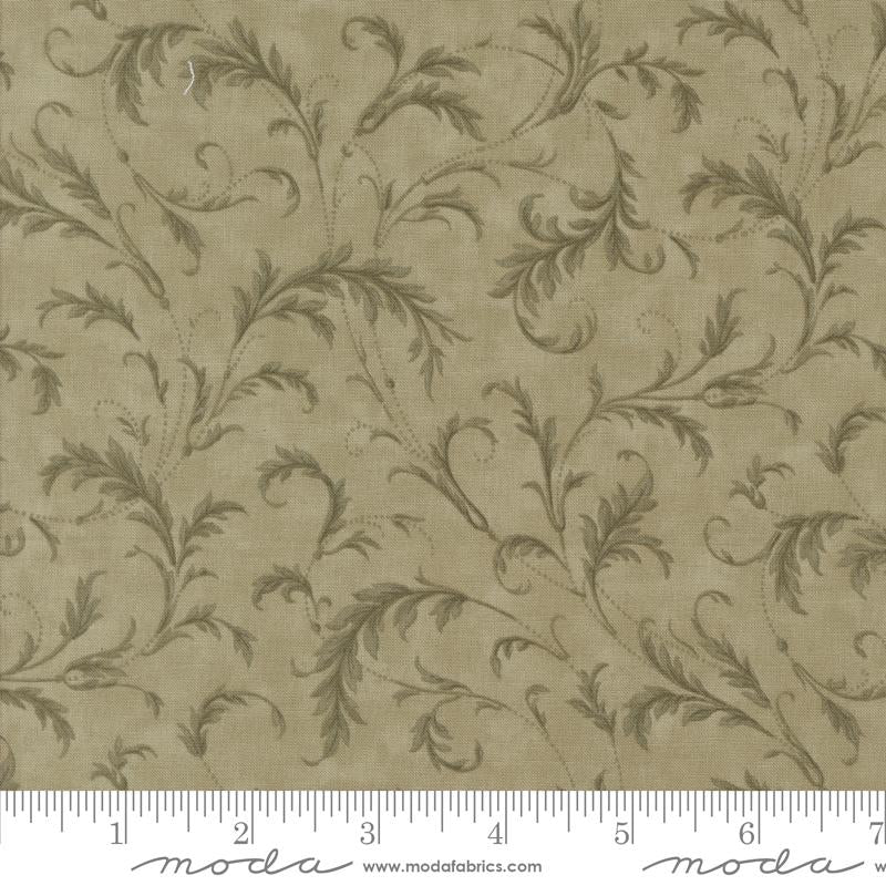 Moda 3 Sisters Meadow Greens Flourishing Plaza Thyme Fabric