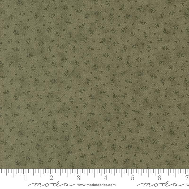 Moda 3 Sisters Meadow Greens Berry Toss Evergreen Fabric