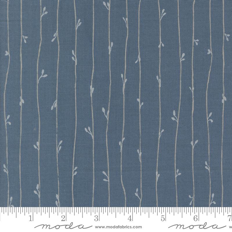 Moda Rainier Leather Bound Book Stripes Nantucket Fabric