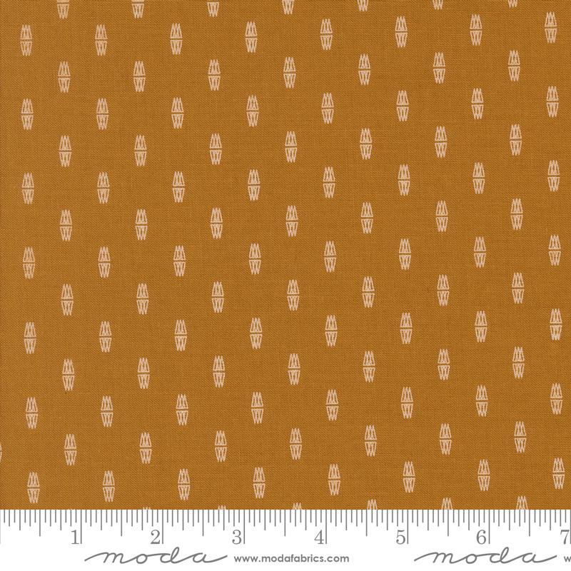 Moda Rainier Wooly Socks Blender Caramel Fabric