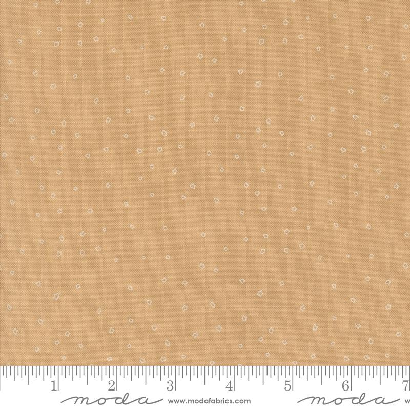 Moda Rainier Puddle Jumpers Dots Tan Fabric