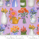 Moda Superbloom Flea Market Vases Freesia Fabric