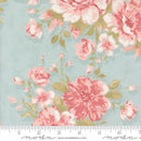 Moda Muse Rose Garden Florals Sky Fabric