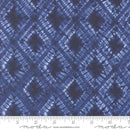 Moda Winter Chill Diamond Geometric Shibori Dusk Fabric